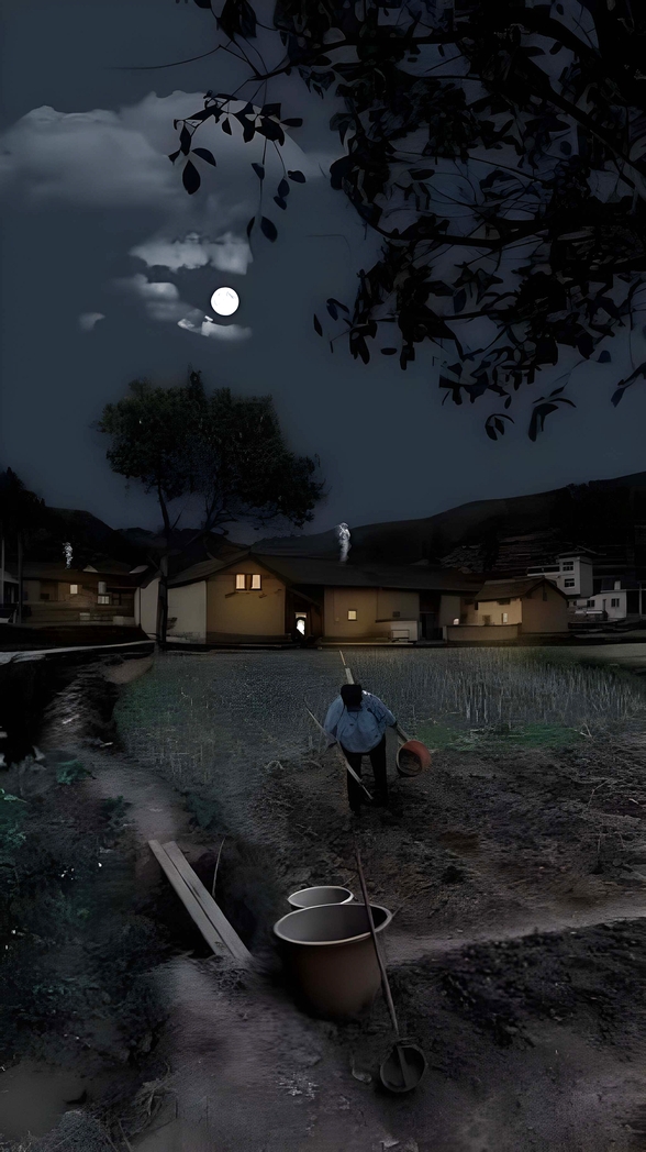 Peaceful ambient scene