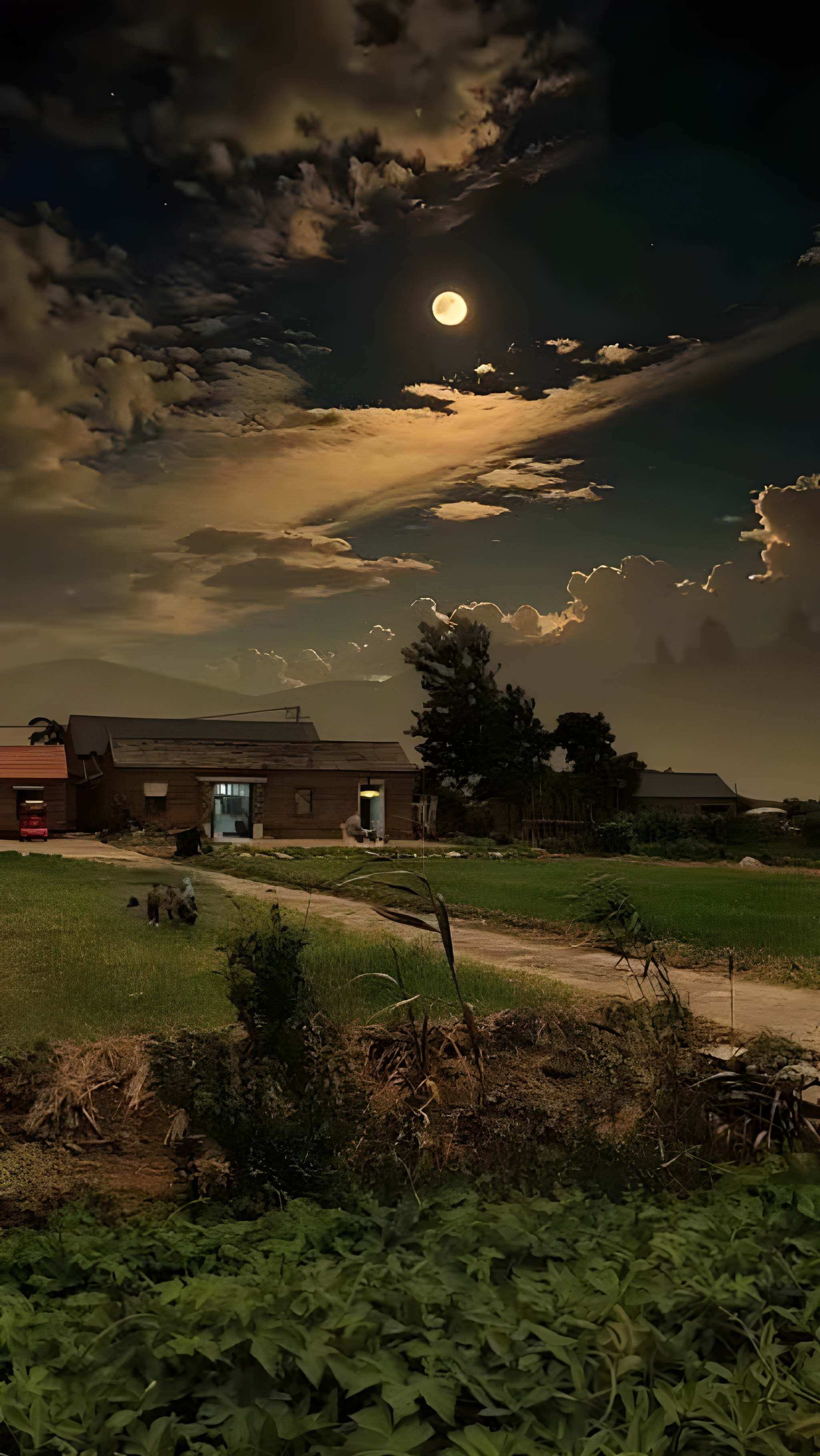 Peaceful ambient scene